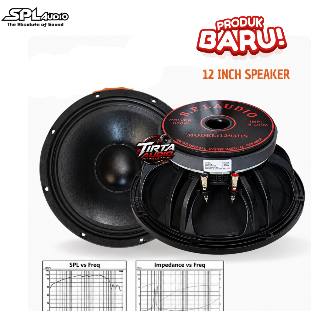 SPL AUDIO SPEAKER 12 INCH 1293HS