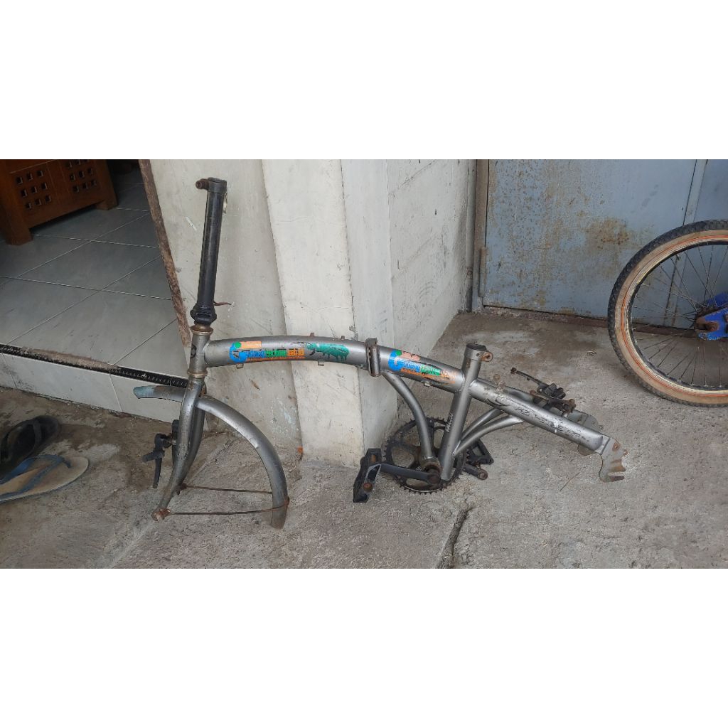 Rangka sepeda lipat Frame Seli Kozure Japan