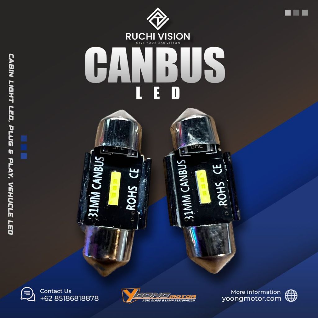 BOHLAM LED CABIN CANBUSS RUCHI VISION