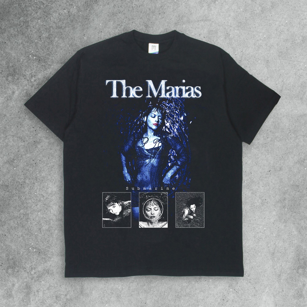 Kaos Band The Marias Submarine Tshirt Mercandise
