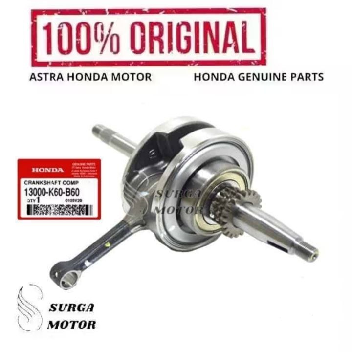 Kruk As Stang Seher Set Crankshaft Motor Vario 125 eSP K60R 2022 2023 2024 2025 13000-K60-B60 13000K