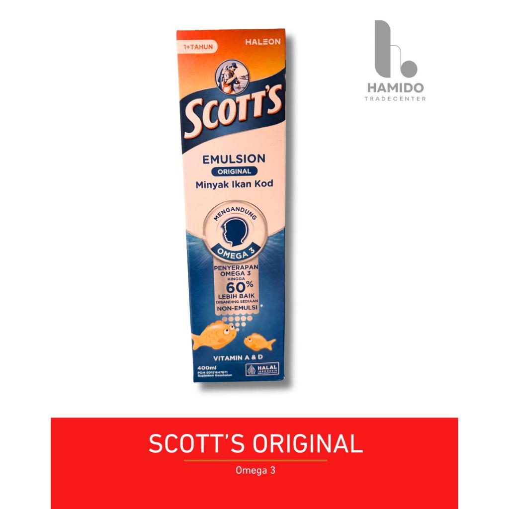 SCOTT'S EMULSION ORIGINAL 400 ML