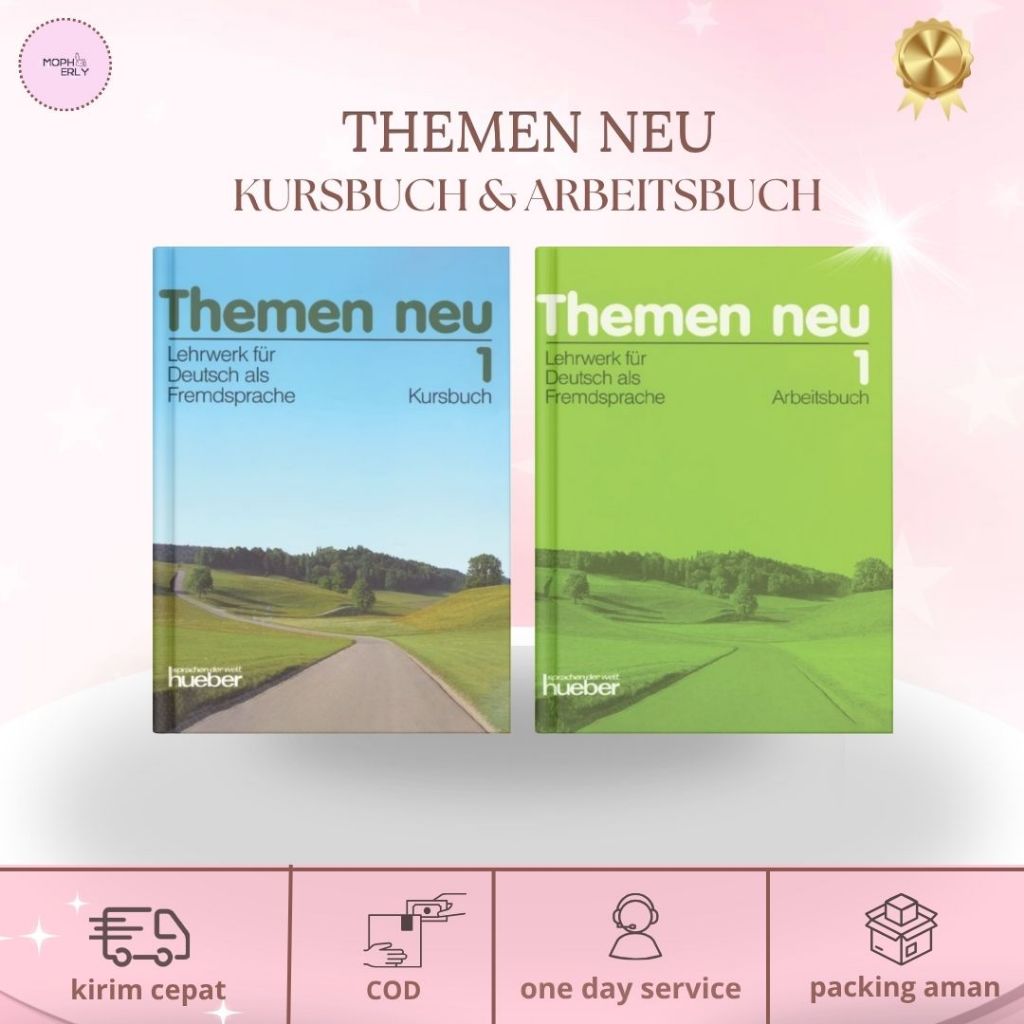 Buku Belajar Berbahasa Jerman Themen Neu 1 Arbeitsbuch & Kursbuch