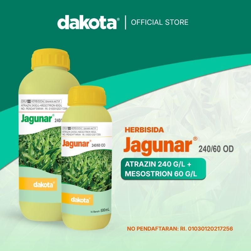 DAKOTA | Herbisida Jagunar 240/60 OD 500ml | Atrazin 240 g/L + Mesotrion 60 g/L