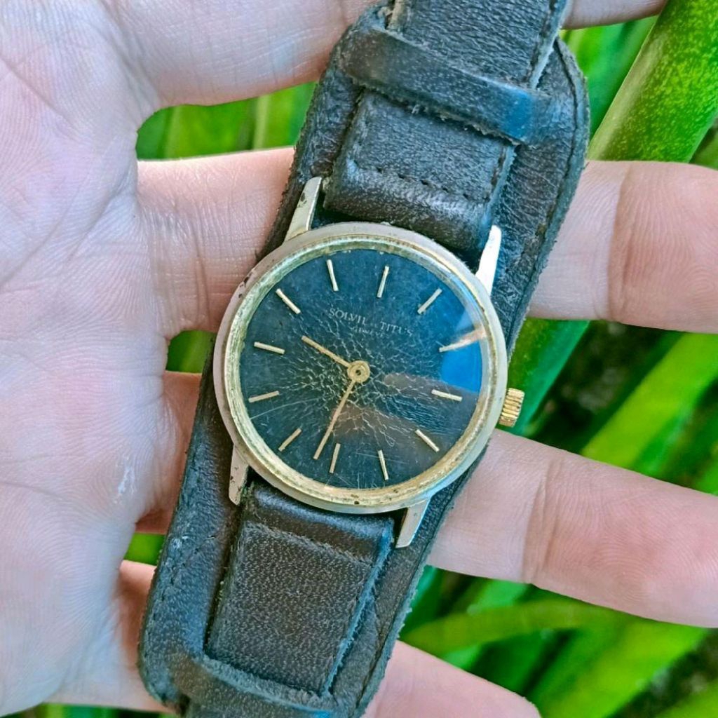 Jam Tangan Original Solvil El Titus Manual Winding