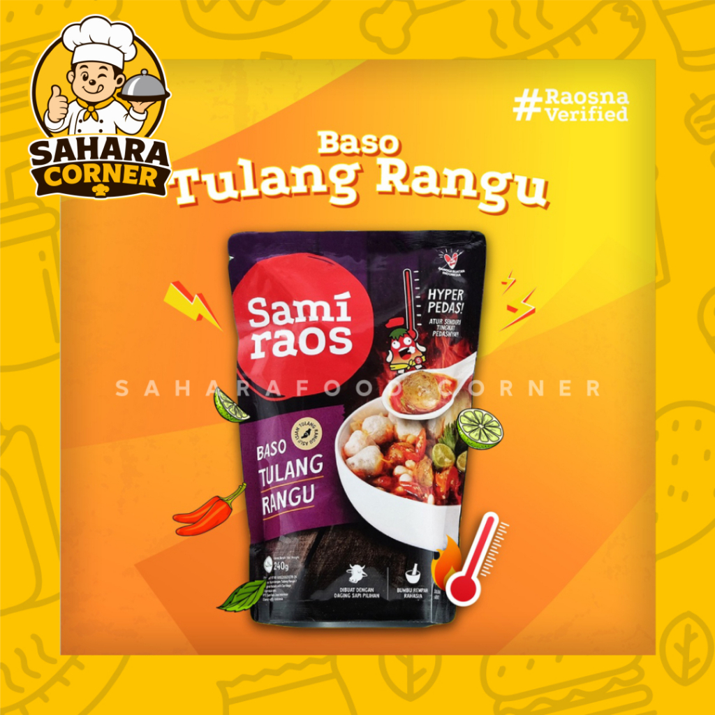 Baso Geprek Tulang Rangu Samiraos / Baso Aci Tulang Rangu Samiraos /Tulang Rangu Raos