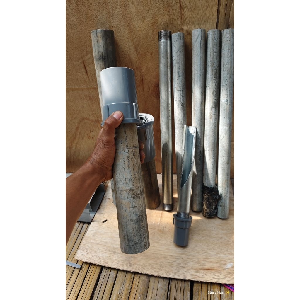 BAHAN MATA BOR SUMUR BOR MANUAL 2 INCH