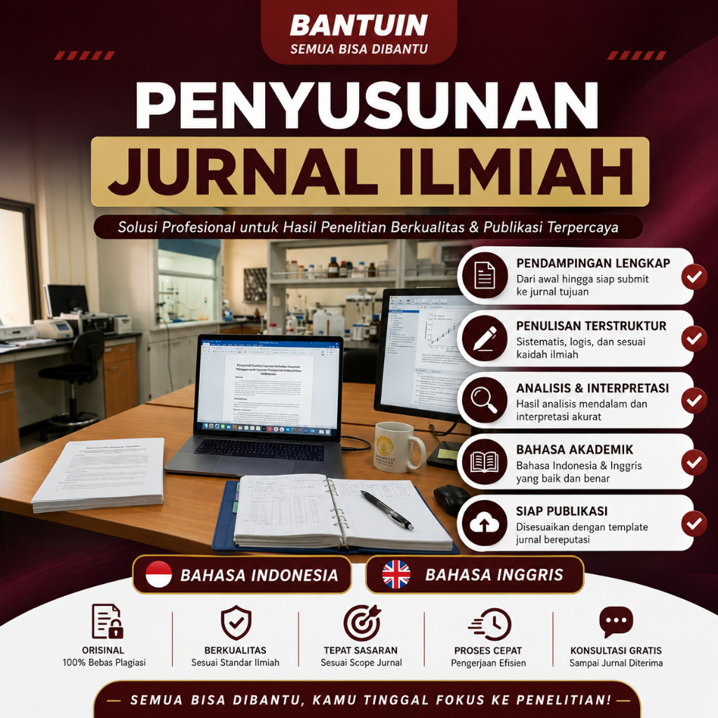 Bantuin Jasa Penyusunan Jurnal Ilmiah