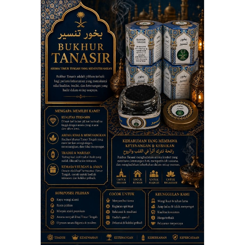 BUKHUR TANASIR SEGI ENAM