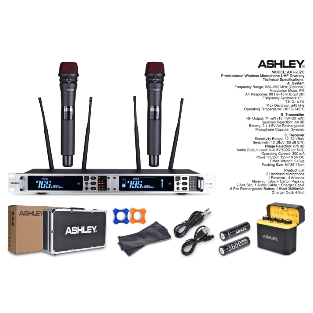MIC WIRELESS ASHLEY CS 28/ Mic Wireless ashley Cs 28/ mic wireless ashley cs 28
