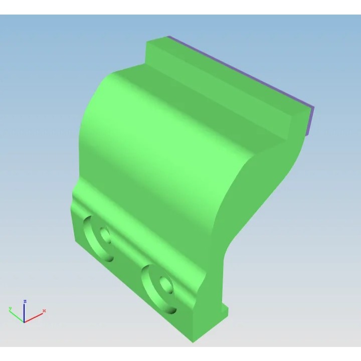 SUPPORT_WINDSCREEN_BOTTOM (•PRIMA 2528.K/2530.K/2538.K/3338.K/4023.S/4028.S/4930.S) 281667106303