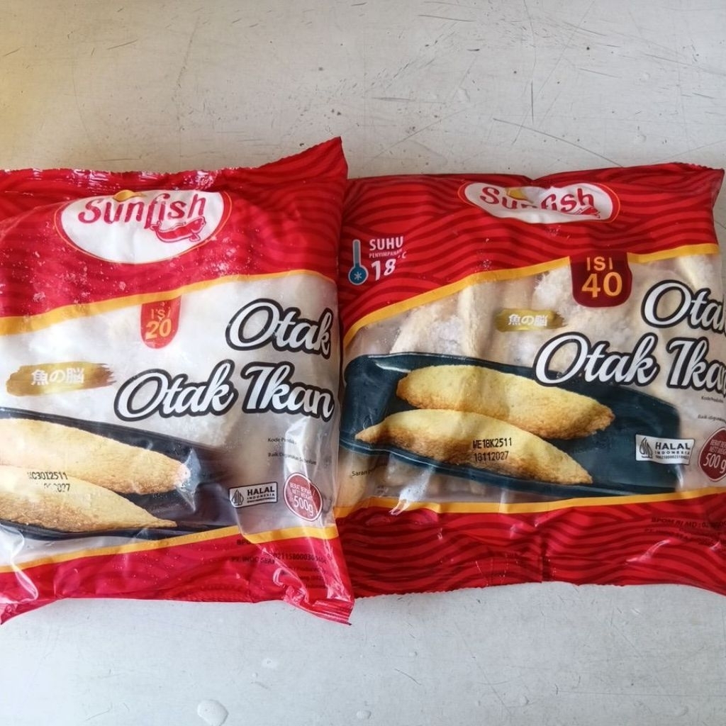 Sunfish Otak Otak Ikan isi 20// Sunfish Otak Otak Ikan Isi 40 berat bersih 500gr