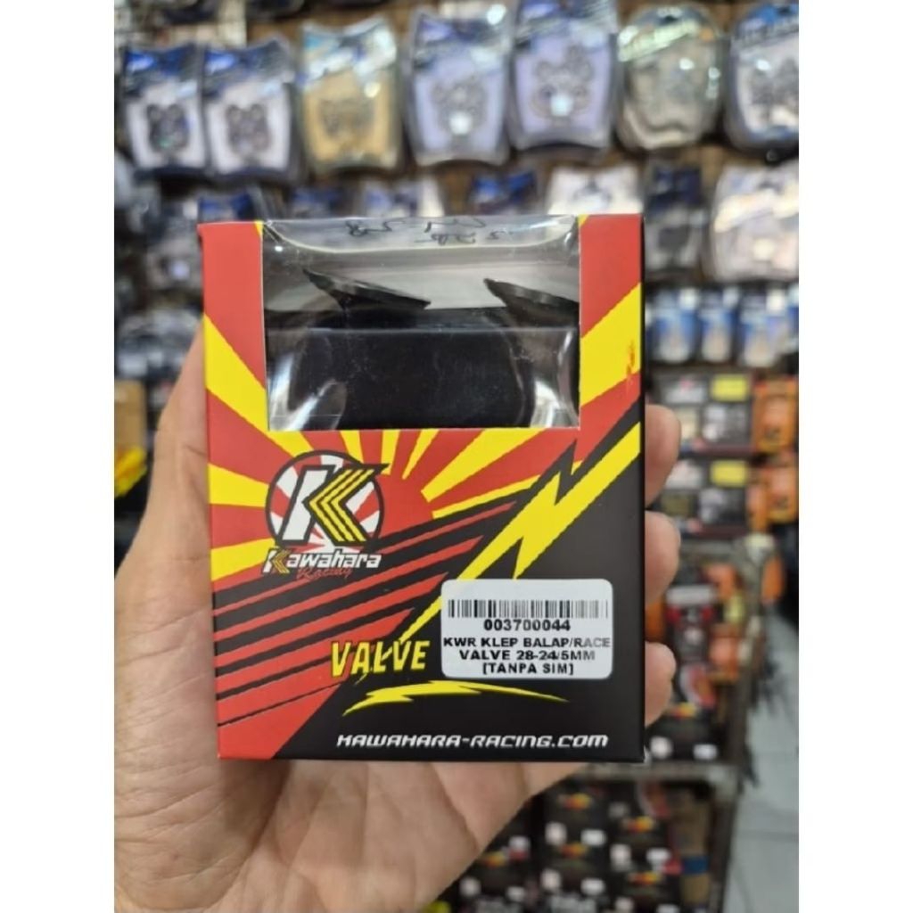 Klep valve kawahara 24 28 batang 5 mm sim klep racing SONIC payung pajung klep topi racing asli orig