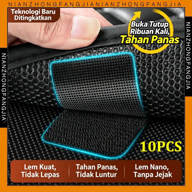 Lem Kuat Velcro Perekat Anti Slip Karpet Mobil Stiker Anti-Selip Untuk Karpet Dan Alas Kaki Mobil Ve