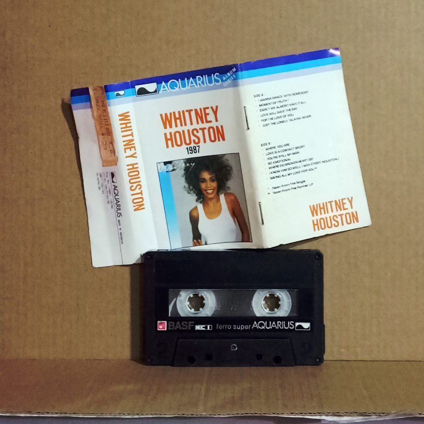 WHITNEY HOUSTON - WHITNEY HOUSTON - Kaset