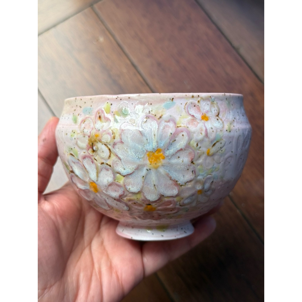Clayplay Bali Chawan katakuchi chawan matcha bowl pottery