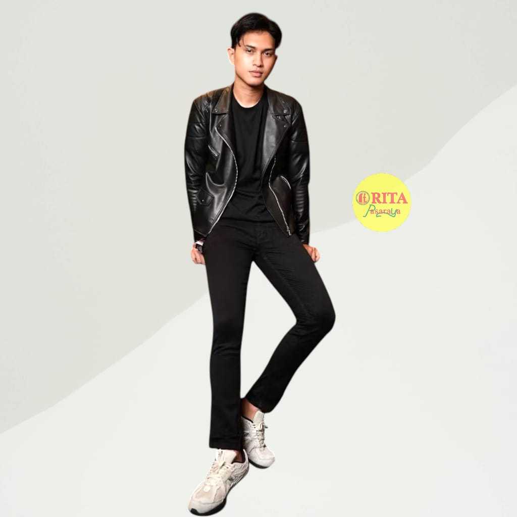 Forex Celana Jeans Basic Skinny Fit Pria