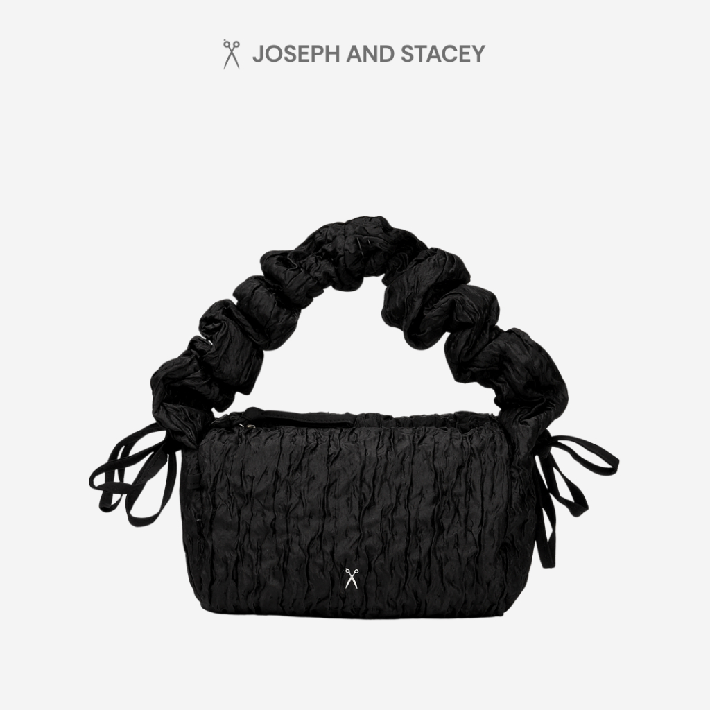 Joseph And Stacey - Daily Shirring Cross Bag Crinkled