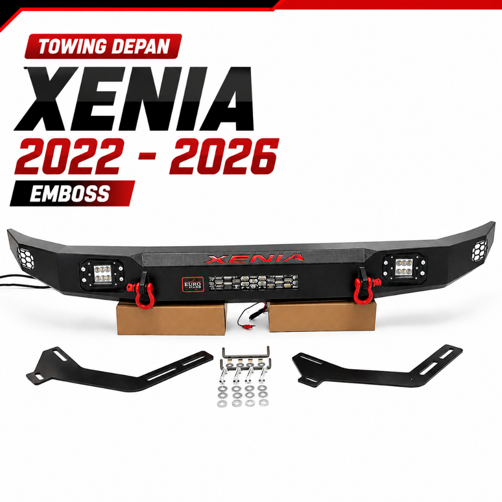 Towing Depan Custom Mobil Xenia 2022 - 2026 Emboss