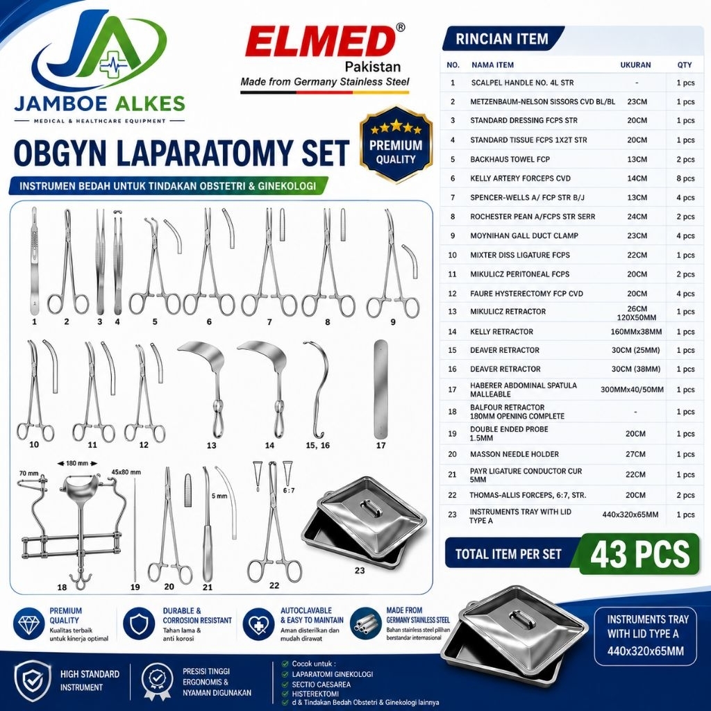 Laparatomy Set/Obgyn Laparatomy Set