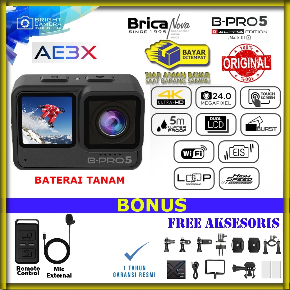 Brica B Pro 5 Alpha Edition Series ( AE BASIC Plus - AE LITE X - AE2X - AE3X ) + Free Bonus