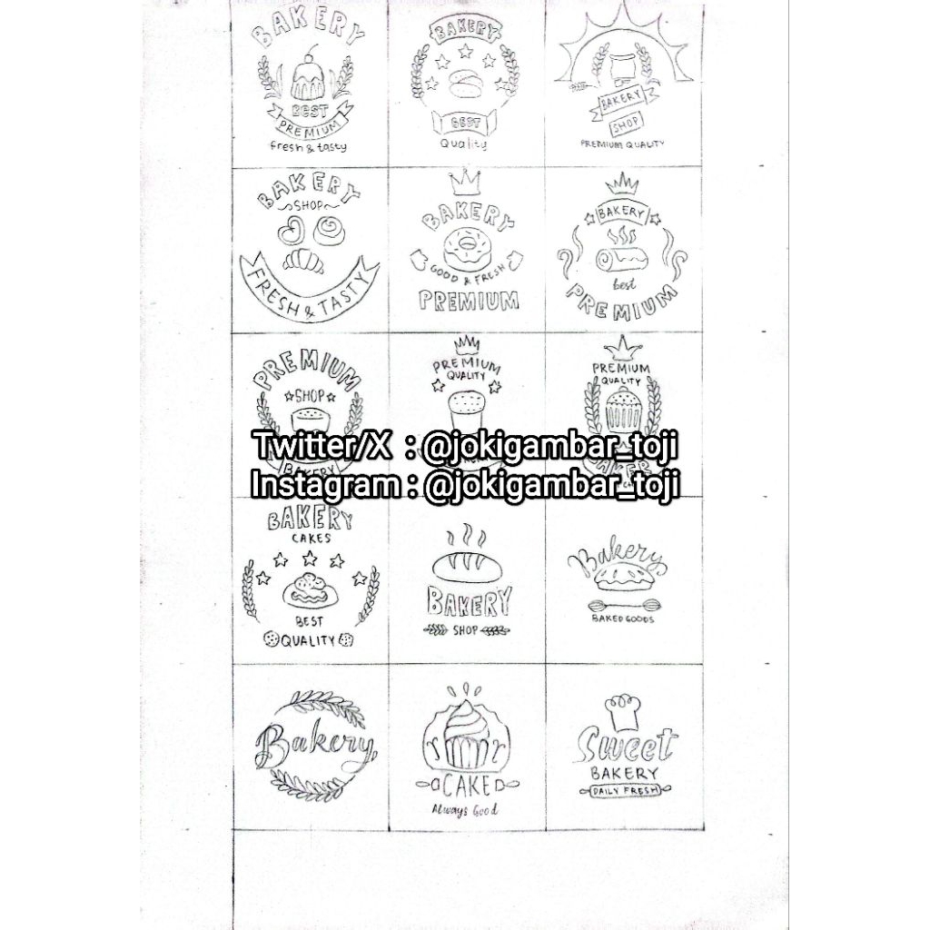 JASA GAMBAR LOGO | JASA LUKIS LOGO | JASA GAMBAR SEKOLAH | JASA GAMBAR KULIAH | JASA LUKIS | JASA GA