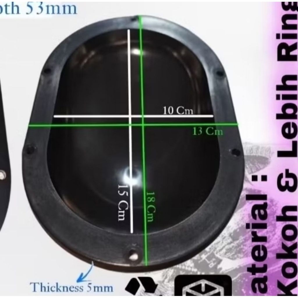 TATAKAN HANDLE T24 UNTUK LOWPACK BOX 15 INCH