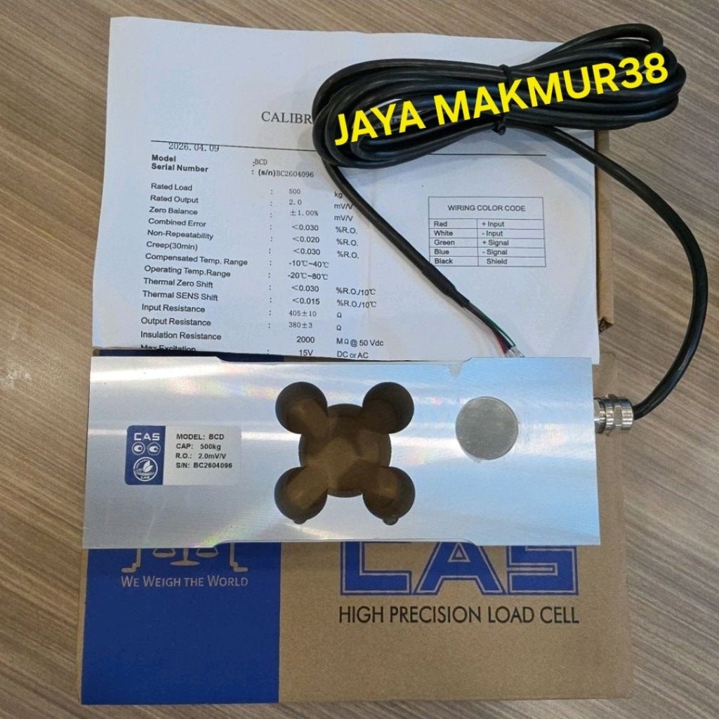 Loadcell Cas BCD kap 500kg