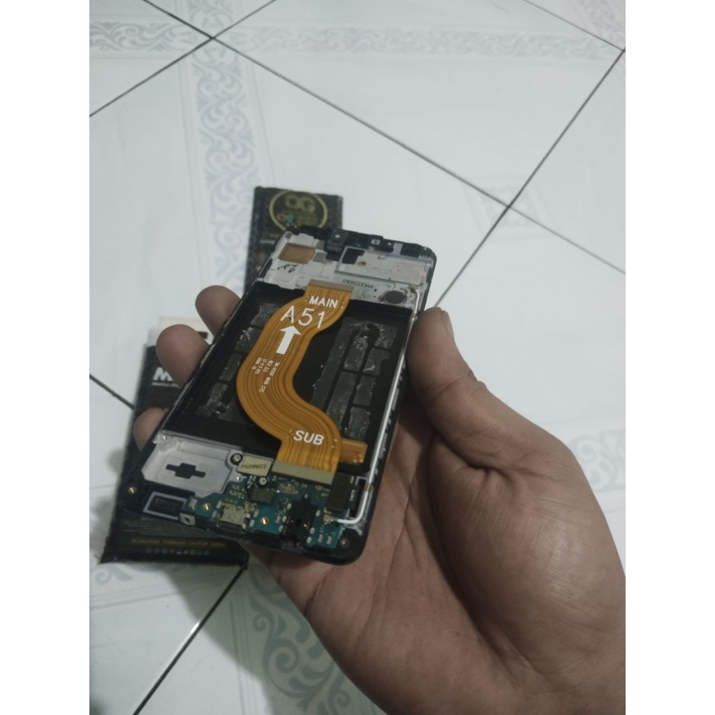 Lcd Original Copotan Samsung A51