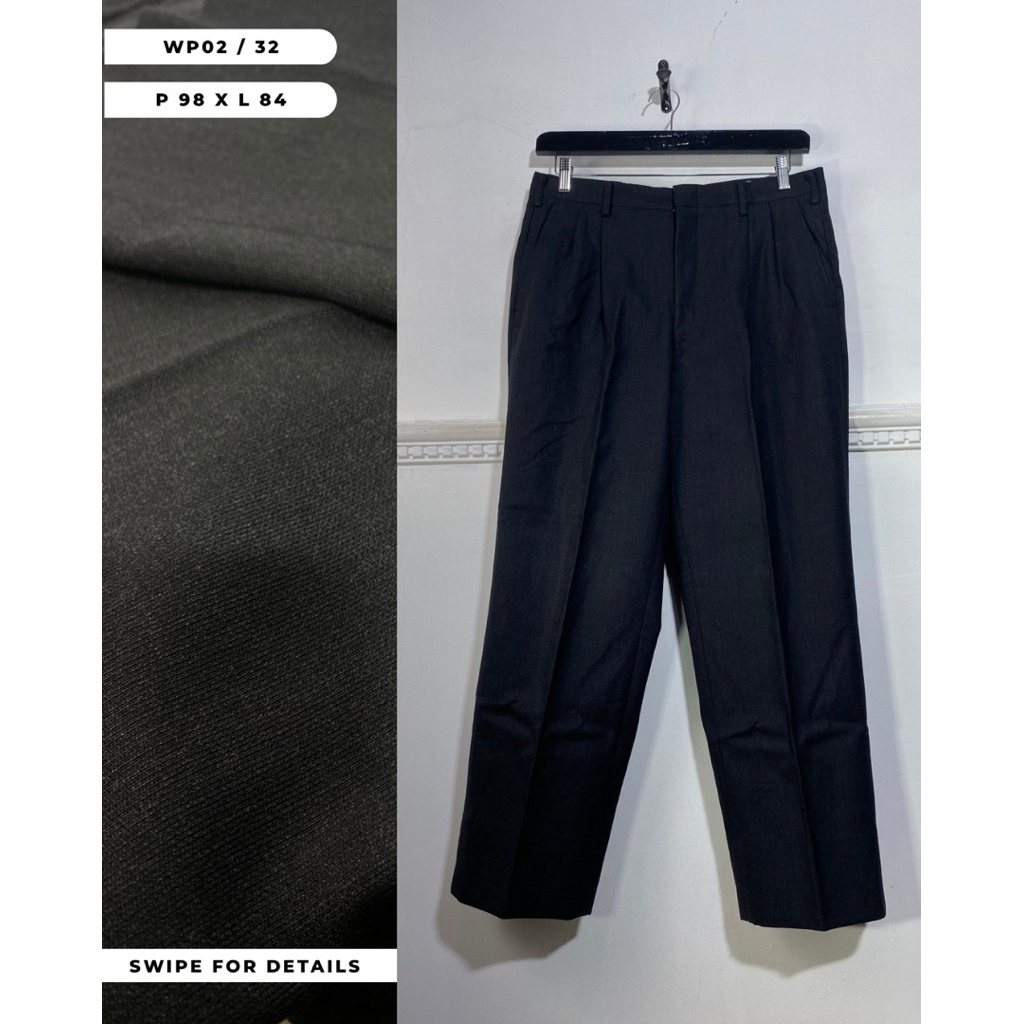 VINTAGE WOOL TROUSERS WP02/32