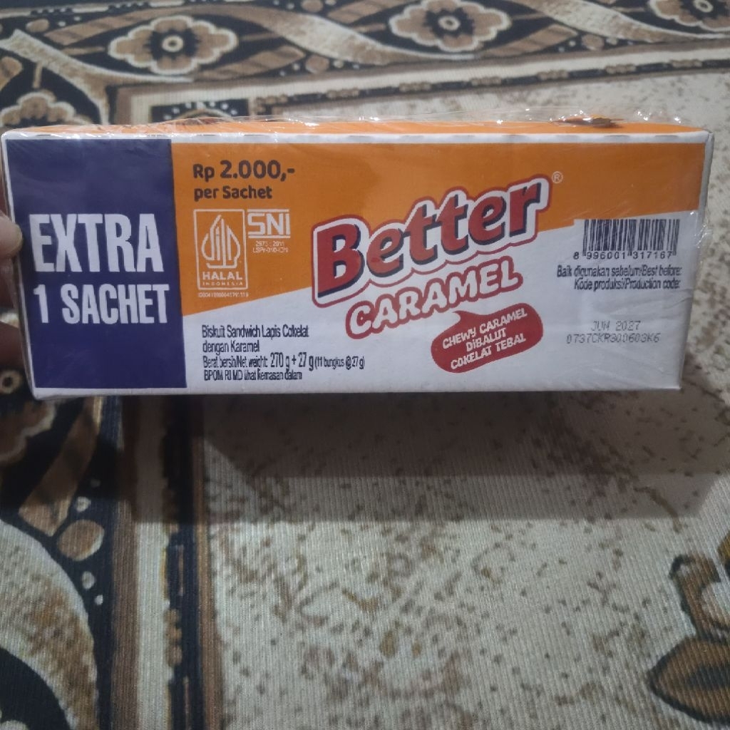 Better Caramel - Better rasa coklat mayora indah