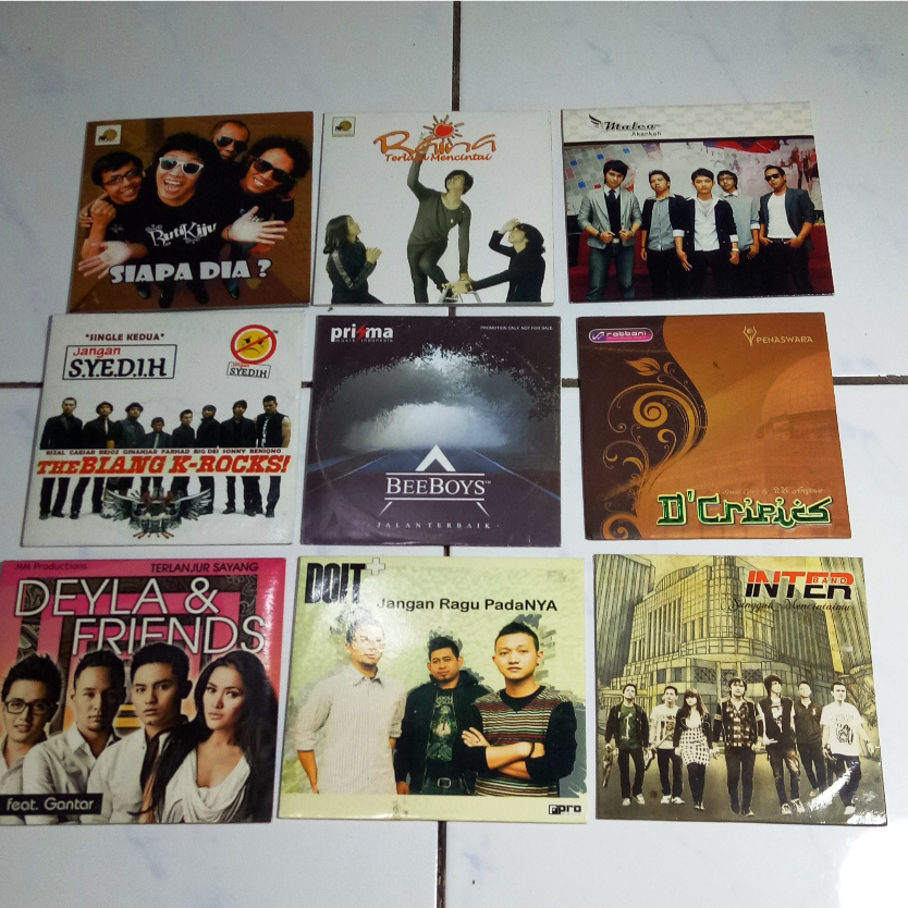 CD PROMO INDONESIA - PAKET 49 CD PROMO