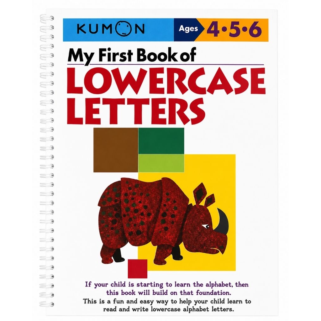 [New/Baru] 90 Halaman Buku Latihan Menulis by Kumon/Worksheet Belajar Menulis Huruf Kecil Alphabet E