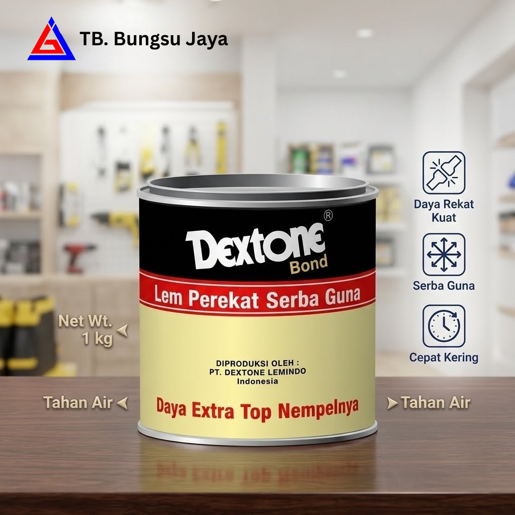 Lem Kulit / Lem Sepatu / Lem Sandal / lem Tukang sol / Lem Serbaguna Dextone 100 gram