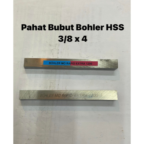 Pahat Bubut BOHLER HSS 3/8 x 4 original bohler