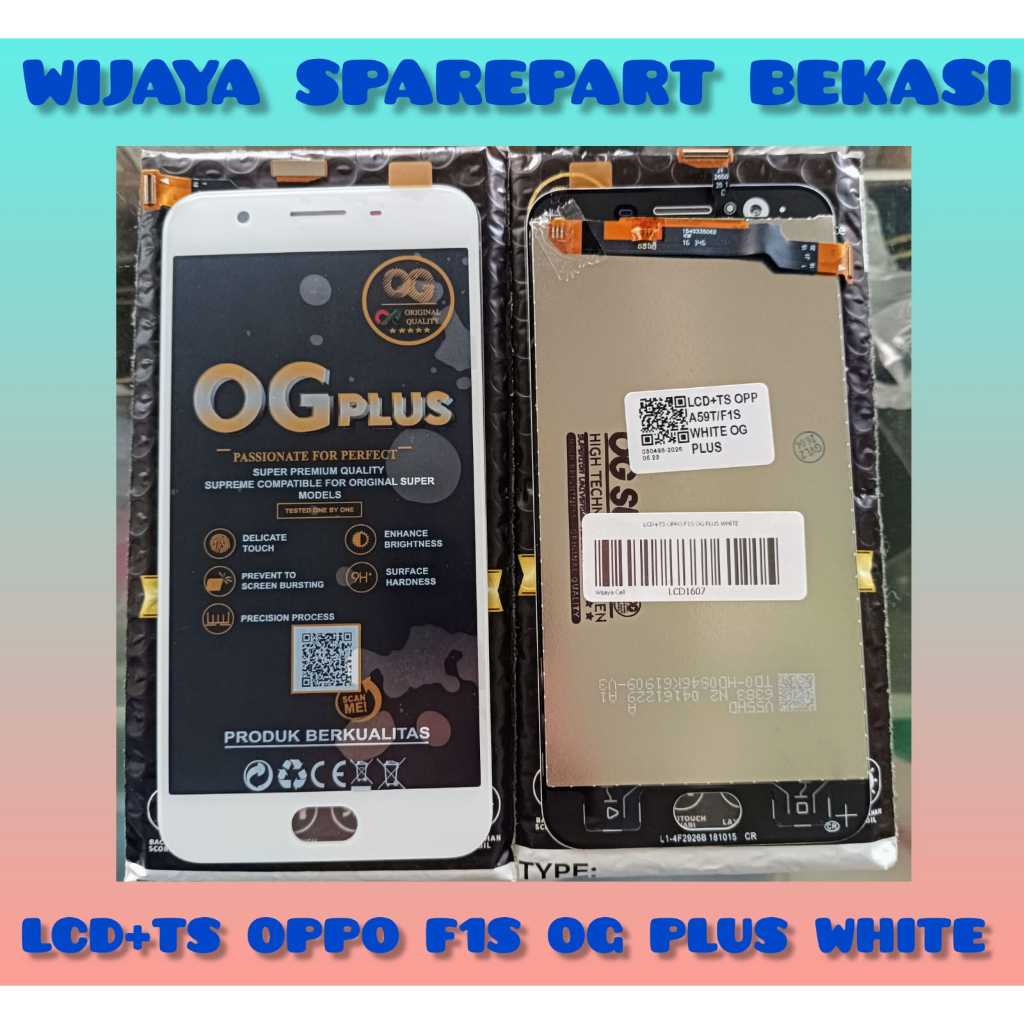 LCD TOUCHSCREEN OPPO F1S OG PLUS WHITE