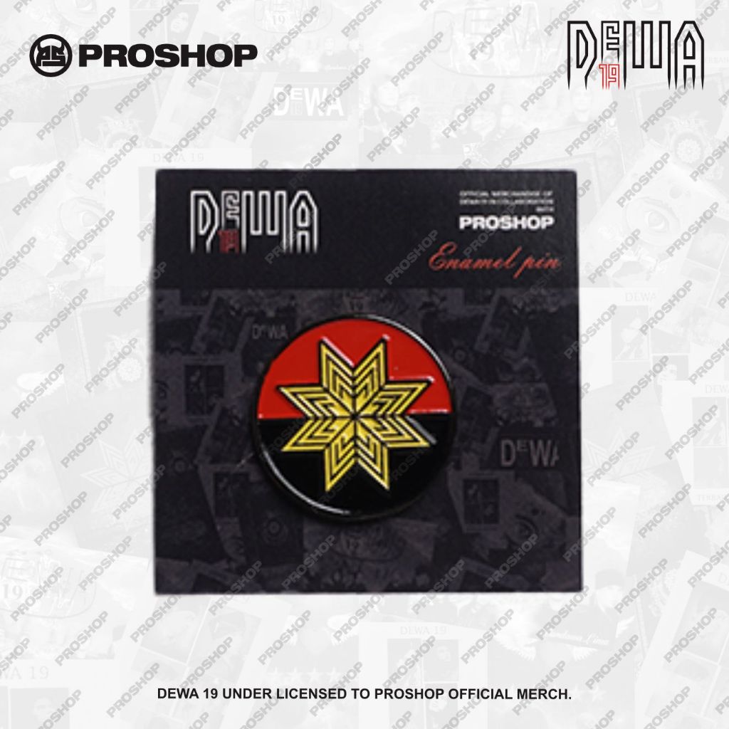 Proshop | Dewa 19 Pin Enamel | Bros Dewa 19 | Pin Dewa 19