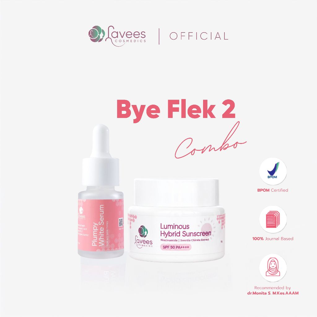[Bundle] Lavees Cosmedics - Plumpy Serum + Luminous Sunscreen