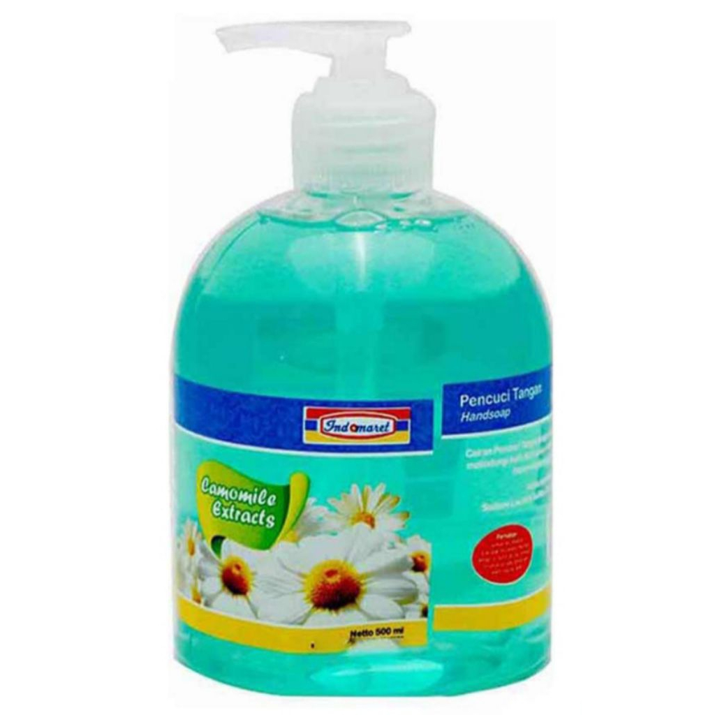 Indomaret Hand Wash Chamomile Flower 500 ml Btl / Larisst Hand Wash Strawberry Supreme 500 ml Btl