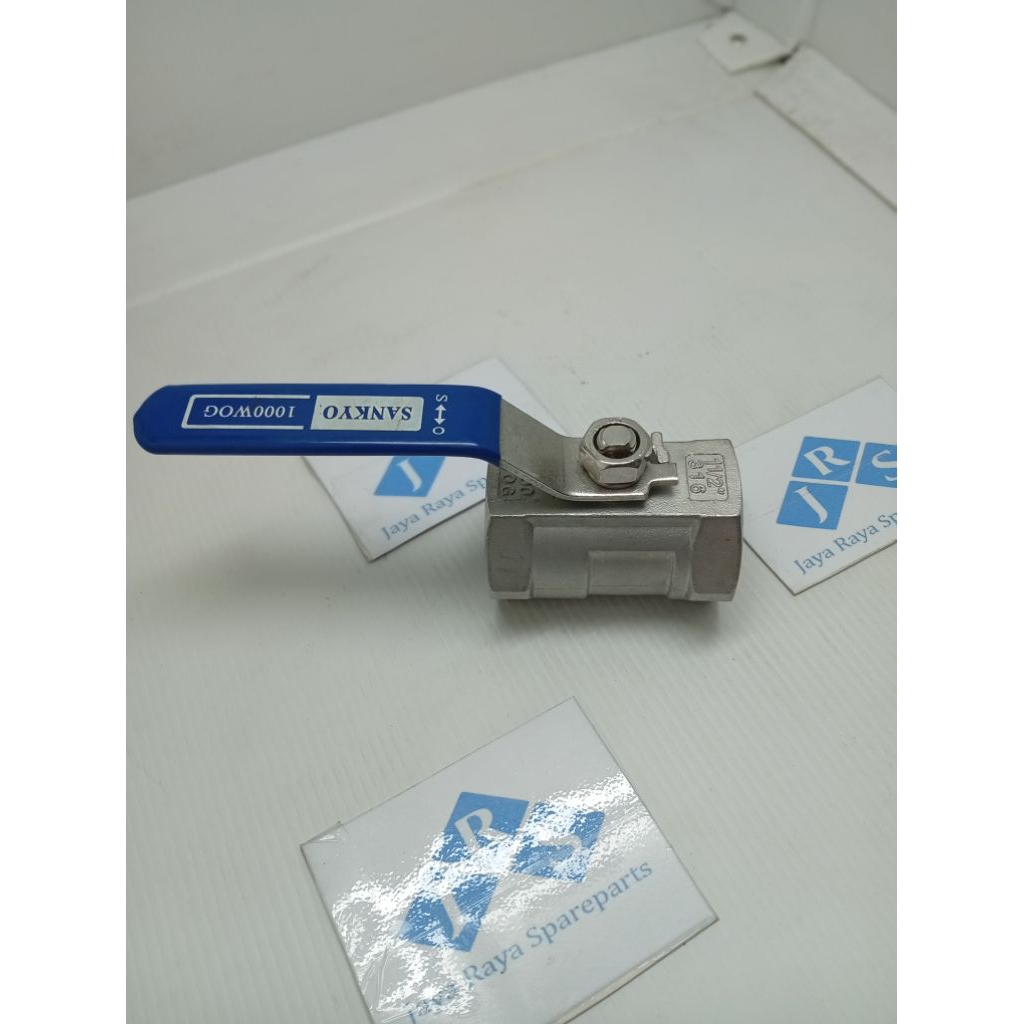BALL VALVE 2 INCH STAINLESS STEEL 304 1 PC / BALL VALVE 2 INCH