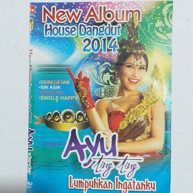 Kaset DVD Ayu Ting Ting Lagu Dangdut House Collection Hits