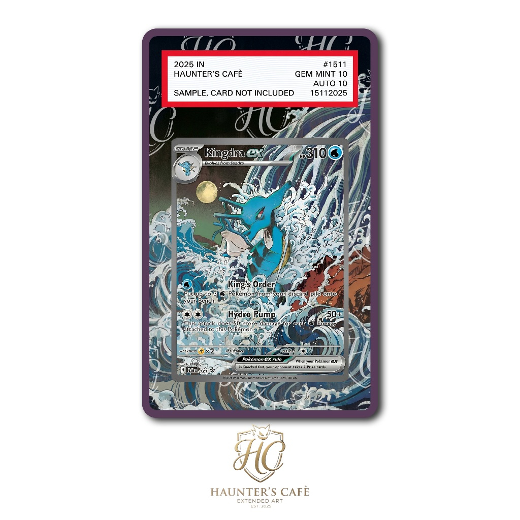 Kingdra Ex #131 Pokemon Promo (Custom Extended Art)