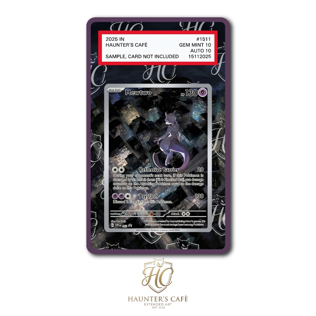 Mewtwo #52 Pokemon Promo (Custom Extended Art)