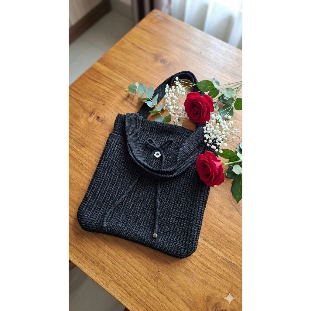 totebag bahan rajut/ tas wanita bahan rajut/ tas multifungsi