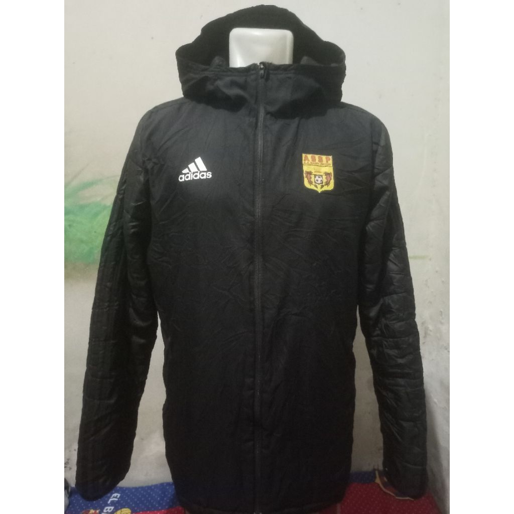 jacket gelembung puffer mewah Adidas, size L