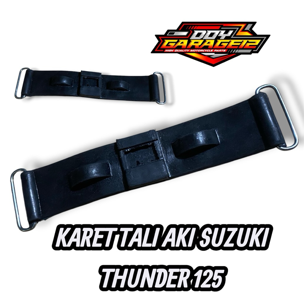 Tali Accu Aki Sabuk aki Suzuki Thunder 125 Sabuk Aki Accu Thunder 125 Karet Pengikat aki