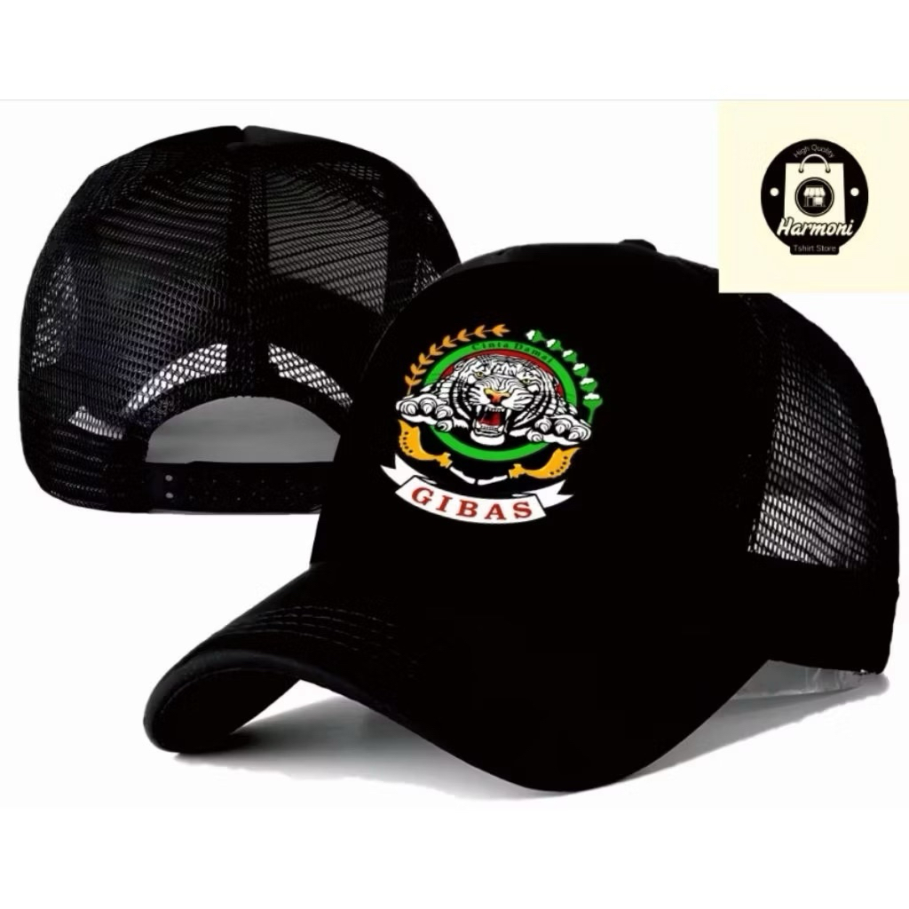 TOPI TRUCKER TOPI JARING ORMAS GIBAS