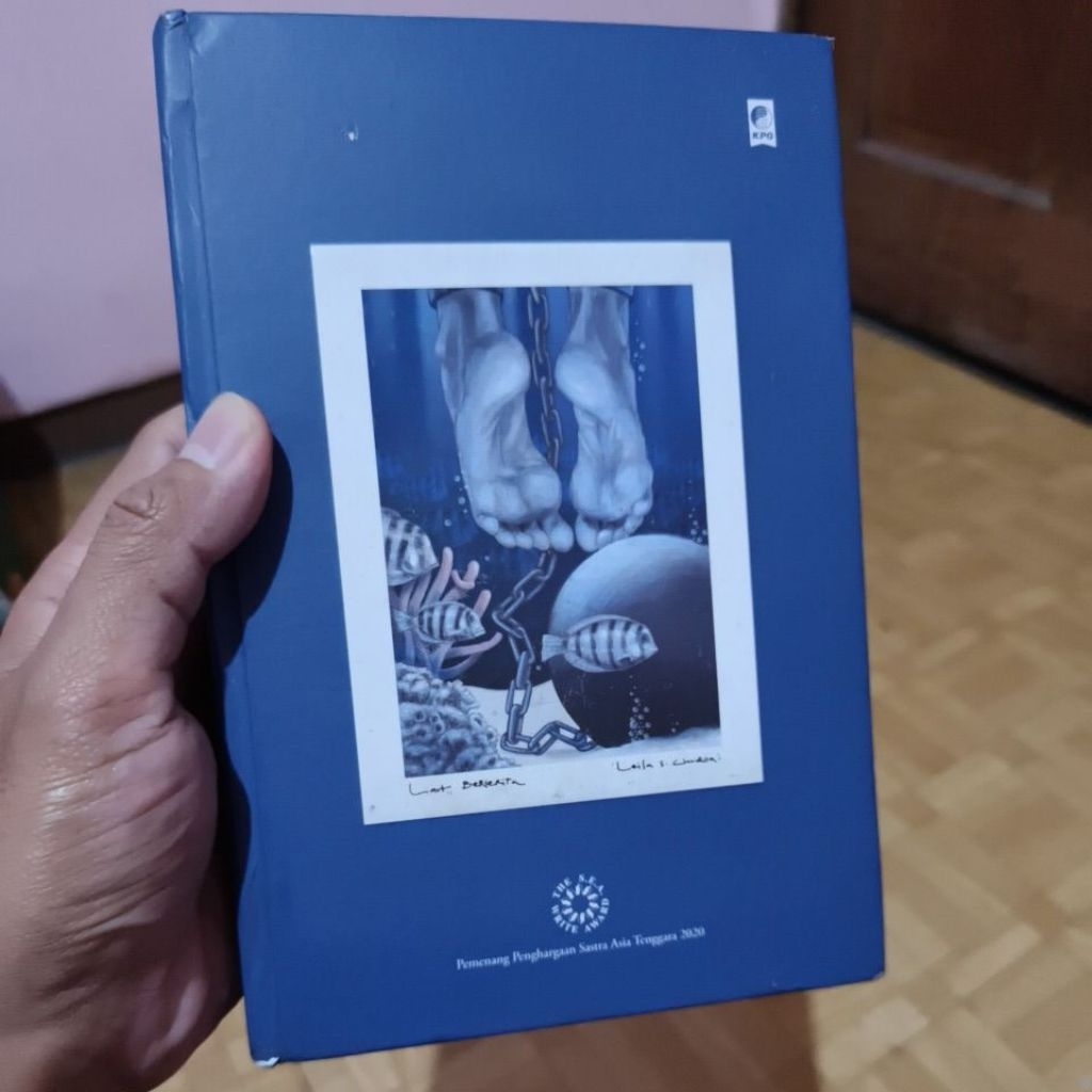 Preloved Laut Bercerita Hard cover