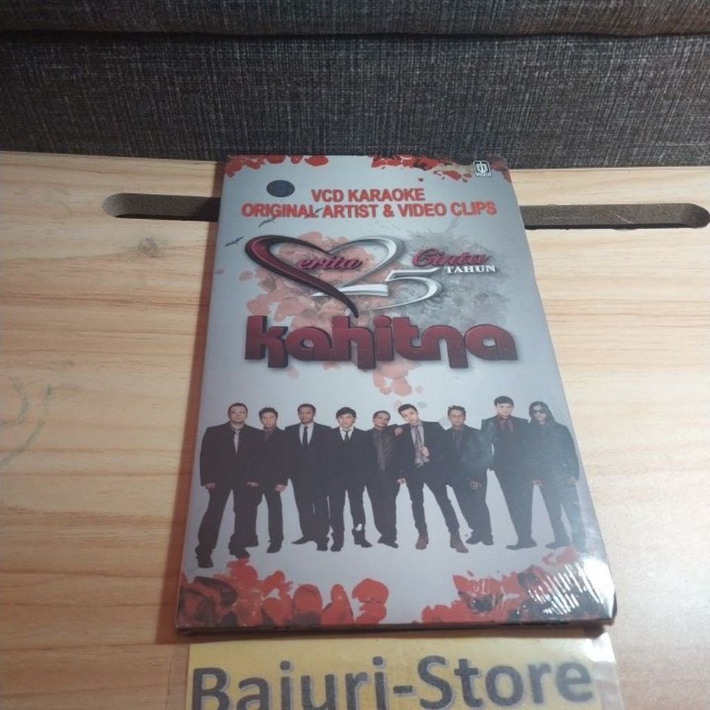 VCD Karaoke "KAHITNA"/isi 2 Disc/Segel/Sealed/Origin/