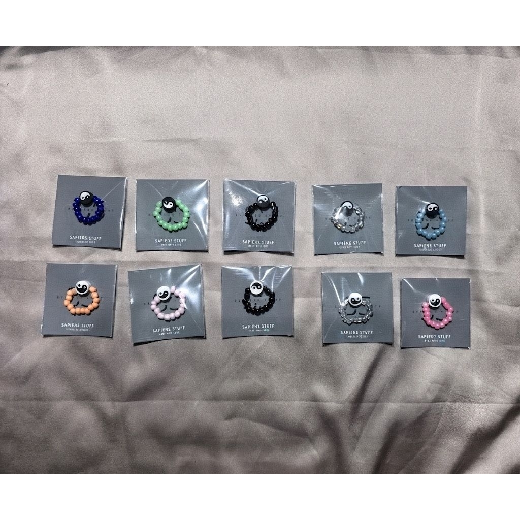 SAPIENSSTUFF CINCIN MANIK YIN & YANG / CINCIN COUPLE